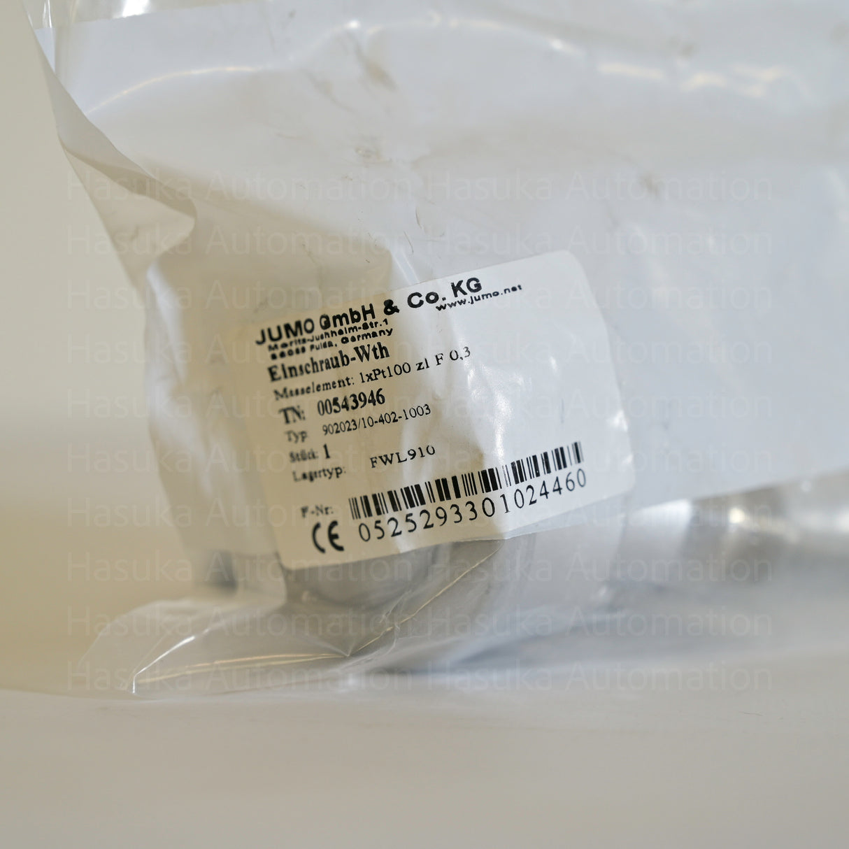 00543946 902023/10-402-1003 Temperature Probe Jumo