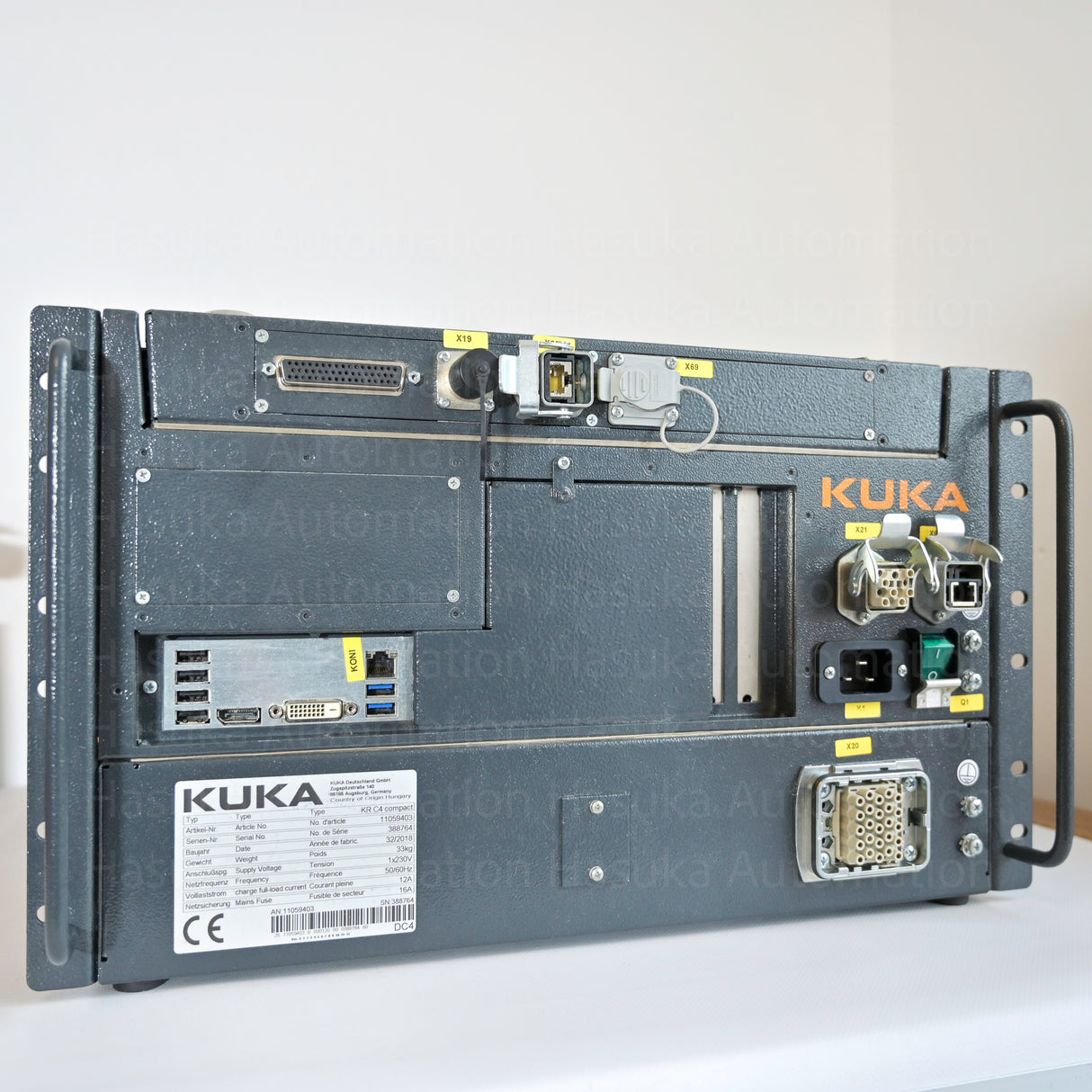 Supply voltage: 1 x 230V