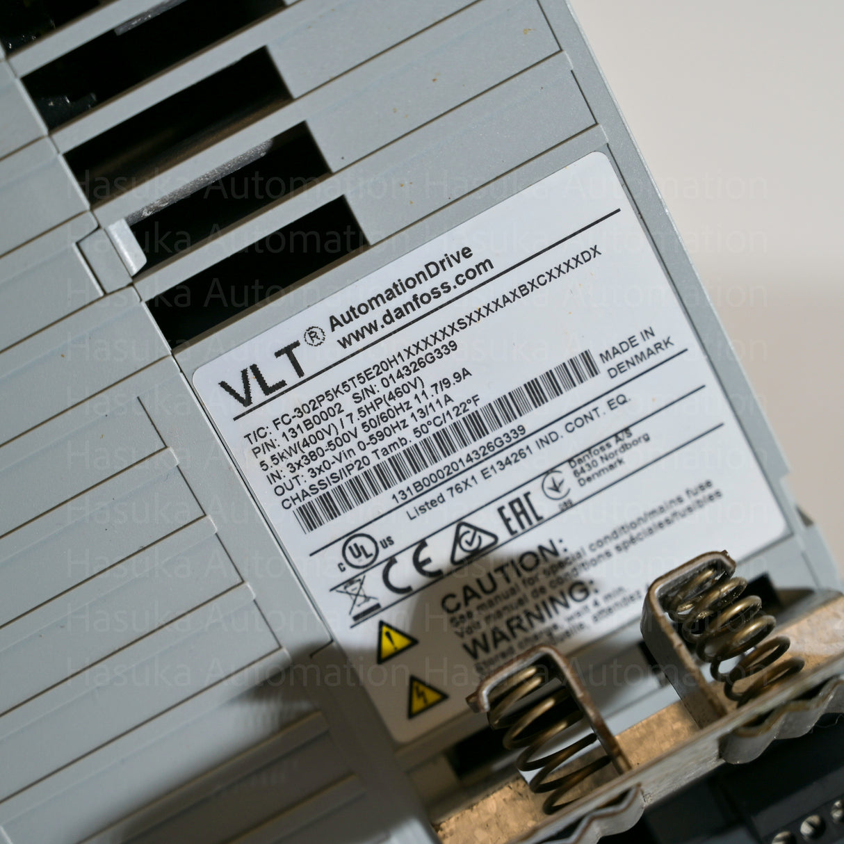 131B0002 FC-302P5K5T5E20H1XXXXXXSXXXXAXBXCXXXXDX Frequency Converter Danfoss