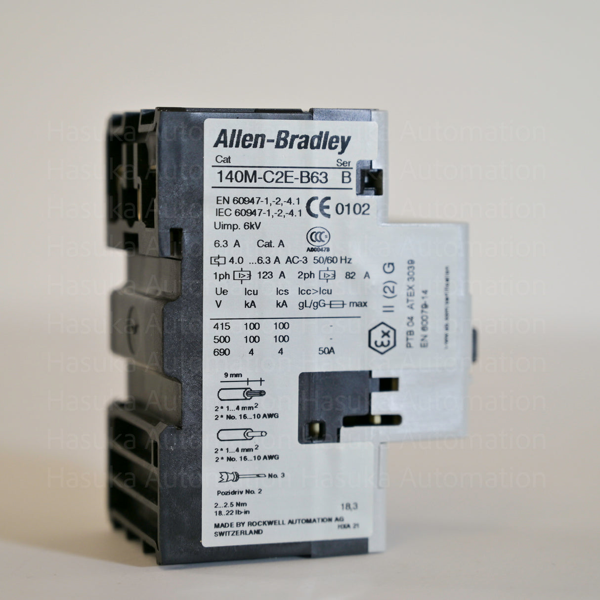 140M-C2E-B63 Motor Protection Circuit Breake Allen-Bradley