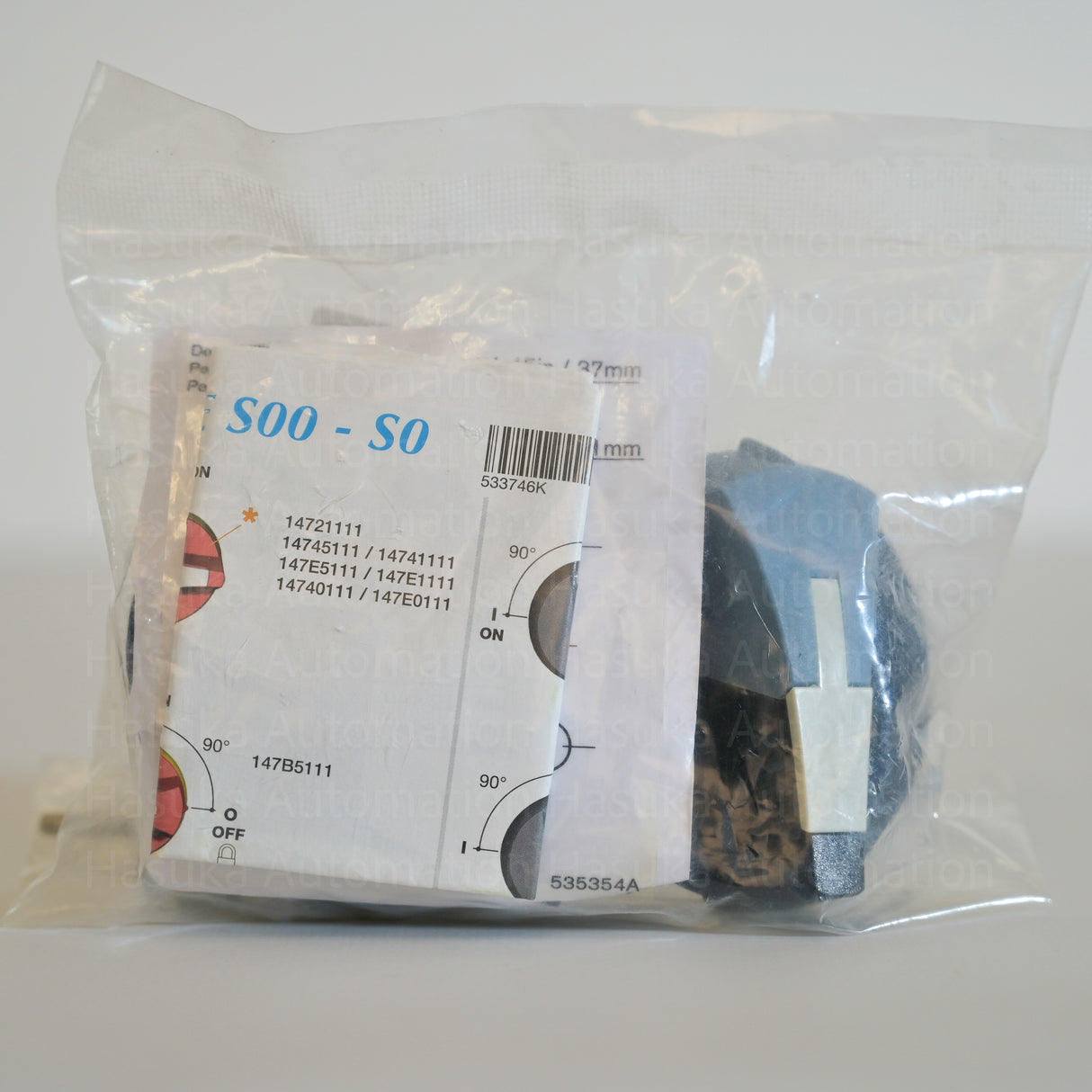 14711111 Black Rotary Handle Socomec