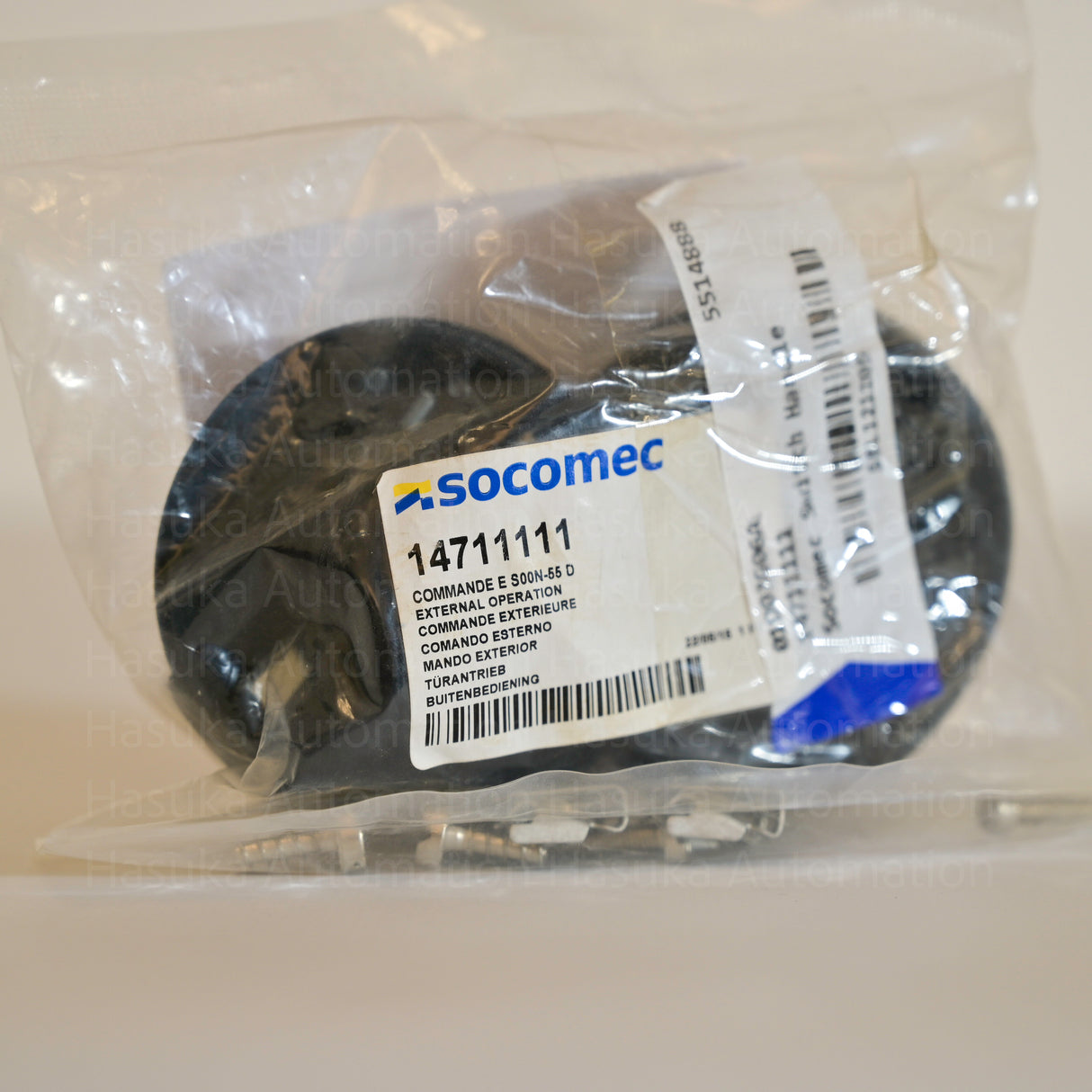 14711111 Black Rotary Handle Socomec