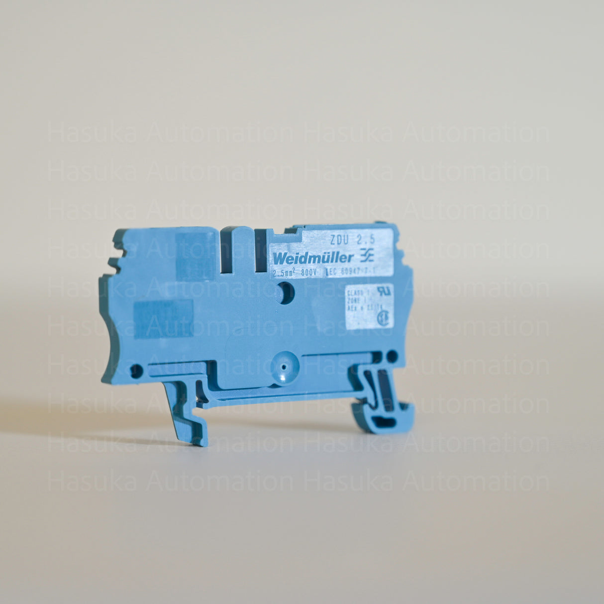 1608520000 ZDU 2.5 BL Feed-through Terminal Weidmüller