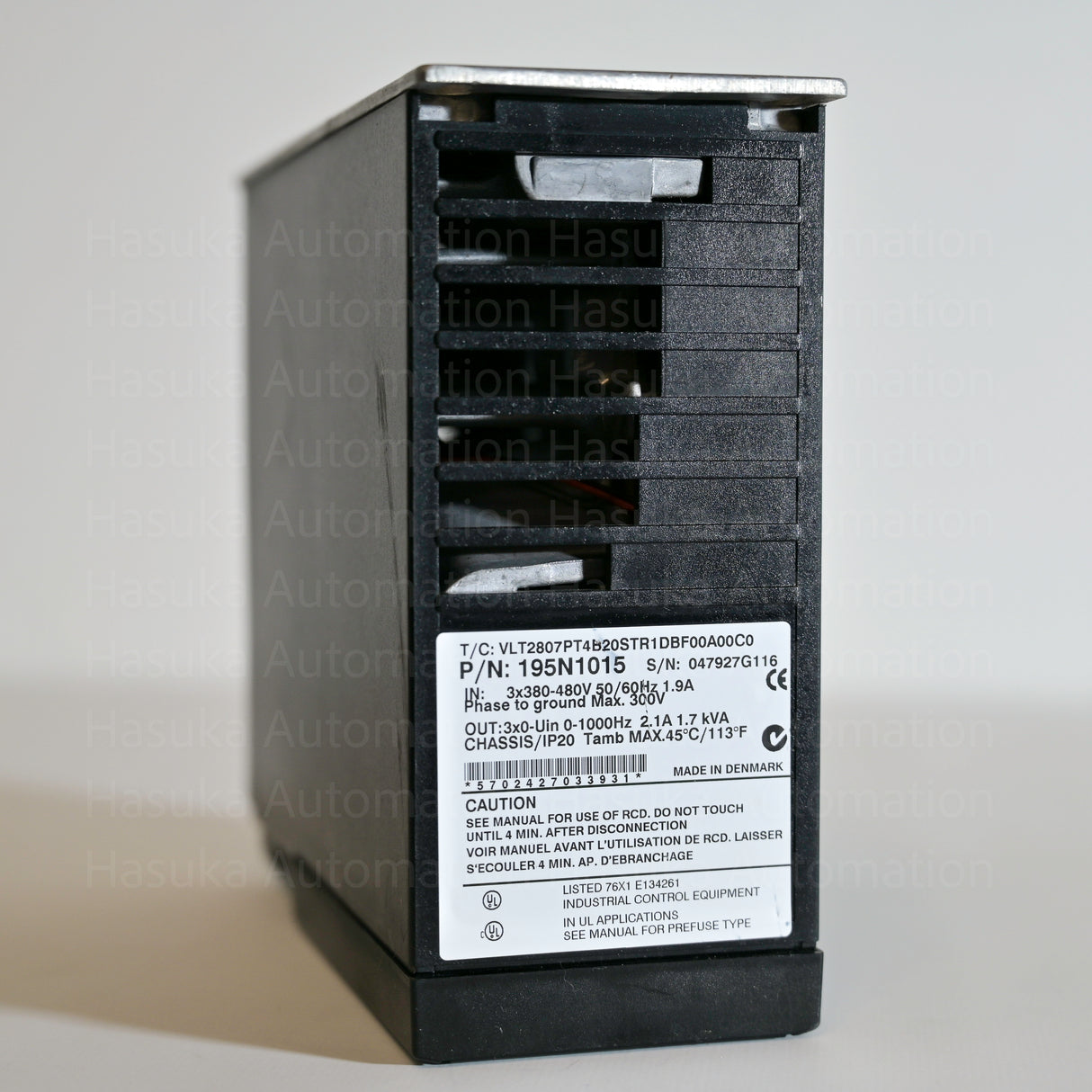 195N1015 VLT2807PT4B20STR1DBF00A00C0 Drive Danfoss