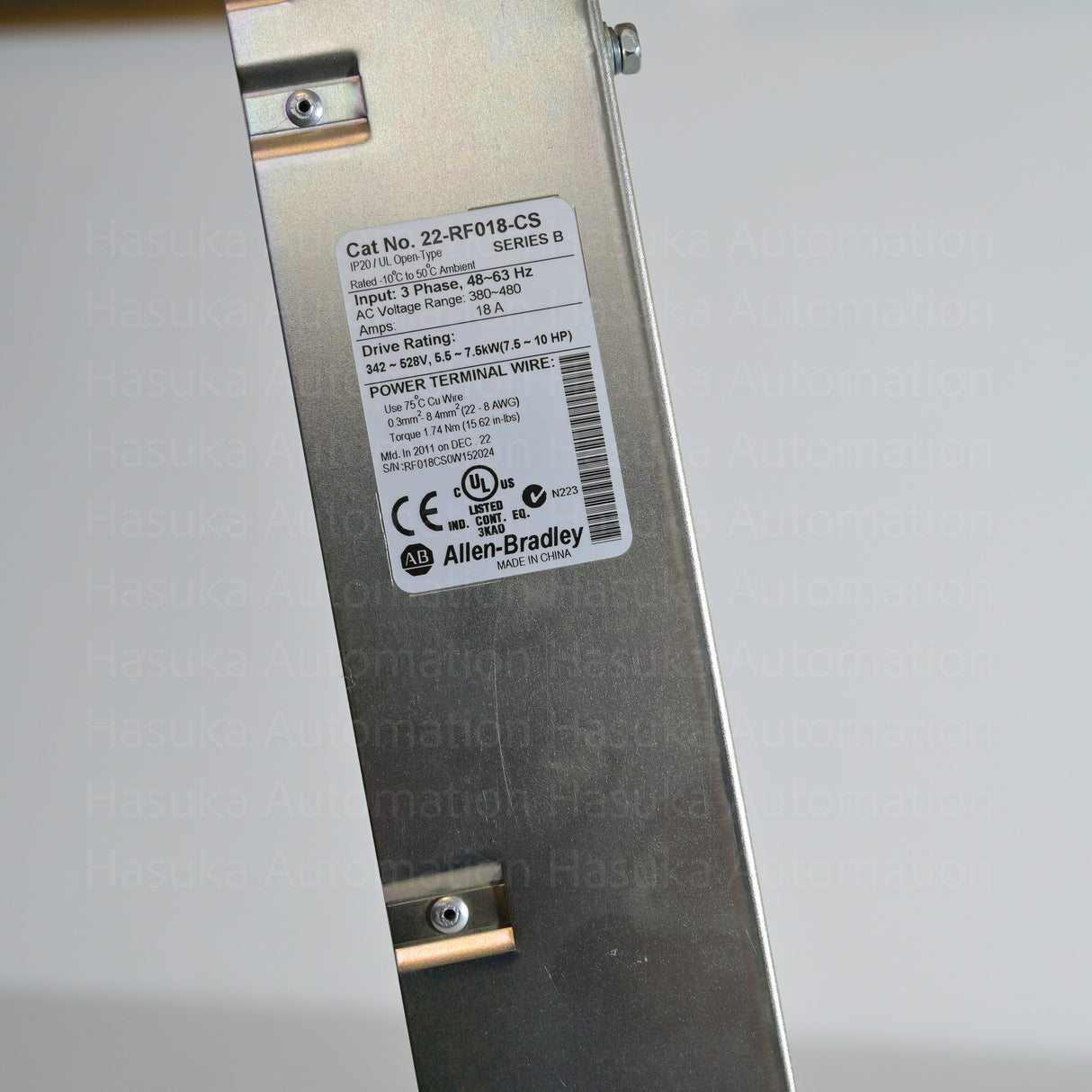 22-RF018-CS Filter Allen-Bradley