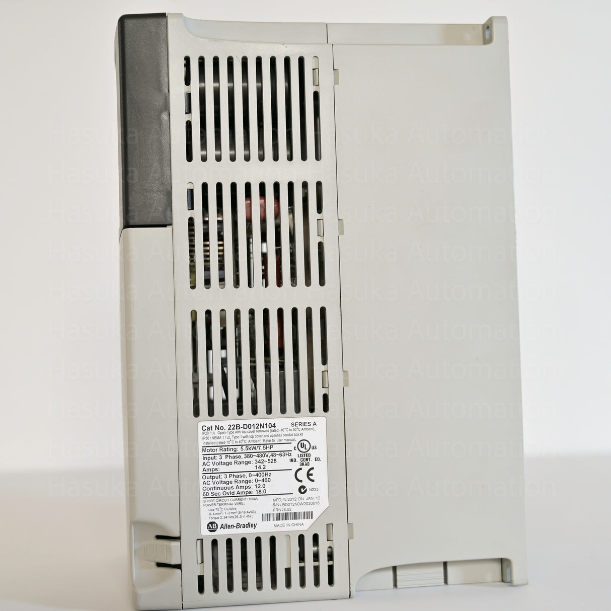 22B-D012N104 Inverter Drive, 5.5 kW Allen-Bradley