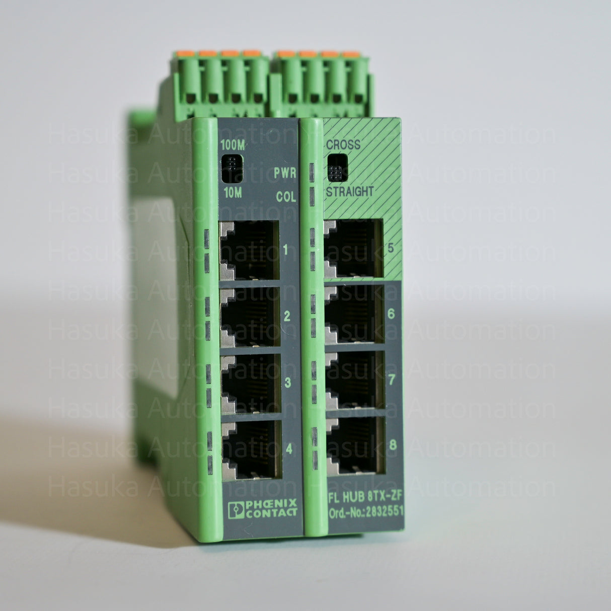 2832551 FL HUB 8TX-ZF Ethernet Hub Phoenix Contact