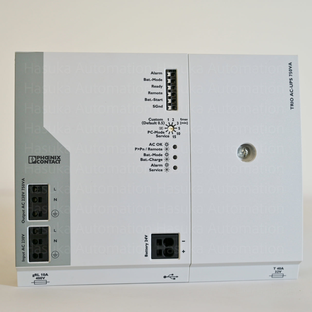 2905909 TRIO-UPS-2G/1AC/1AC/230V/750VA Uninterruptible Power Supply Phoenix Contact