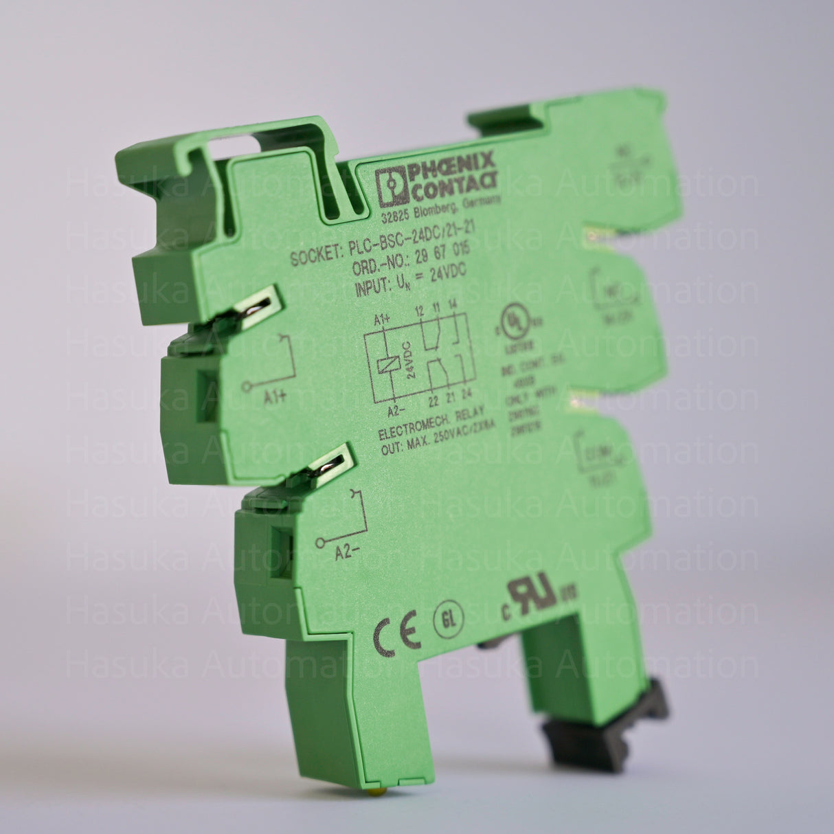 2967015 PLC-BSC- 24DC/21-21 Relay Base Phoenix Contact