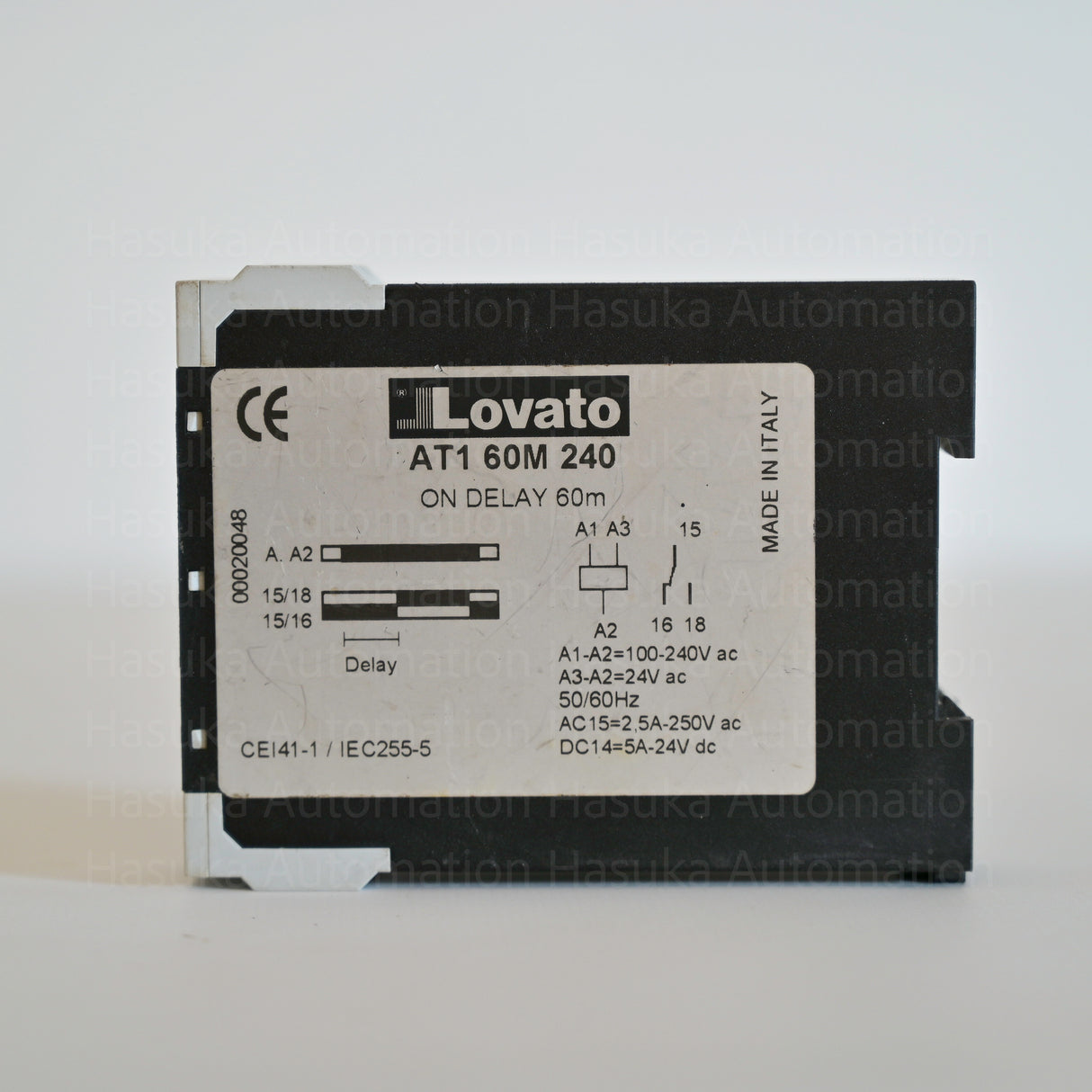 31AT1 60M 240 Time Delay Relay Lovato