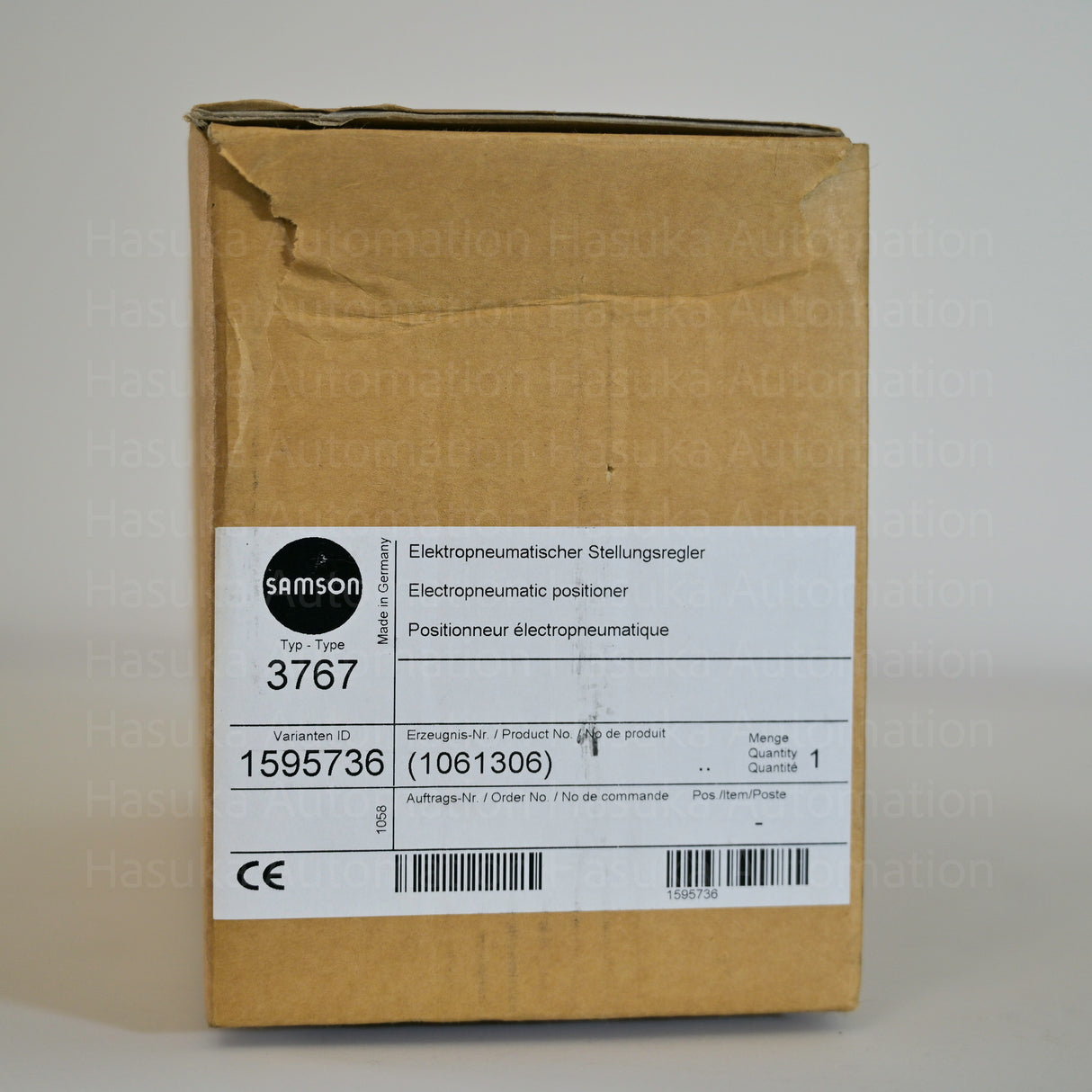 3767-00001120110000.06 Electropneumatic Positioner Samson