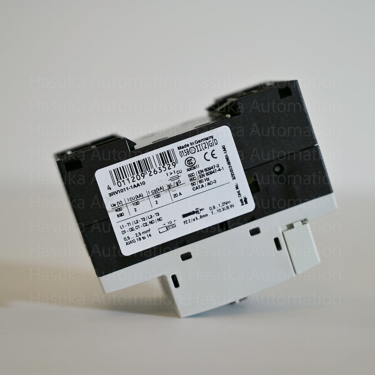 3RV1011-1AA10 / 3RV1901-1E Motor Protection Circuit Breaker Siemens