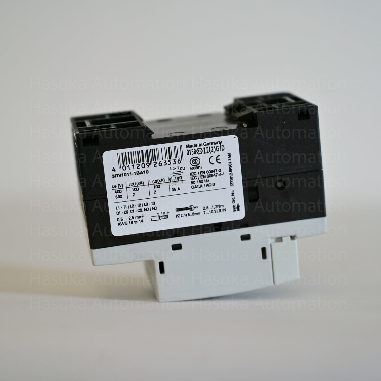 3RV1011-1BA10 / 3RV1901-1E Motor Circuit Breaker Siemens