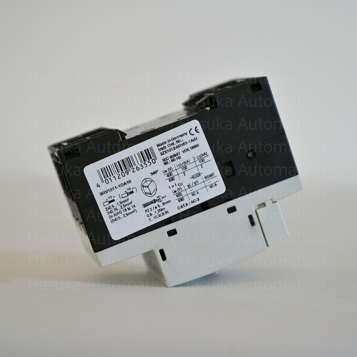 3RV1011-1DA10/ 3RV1901-1E Motor Circuit Breaker Siemens