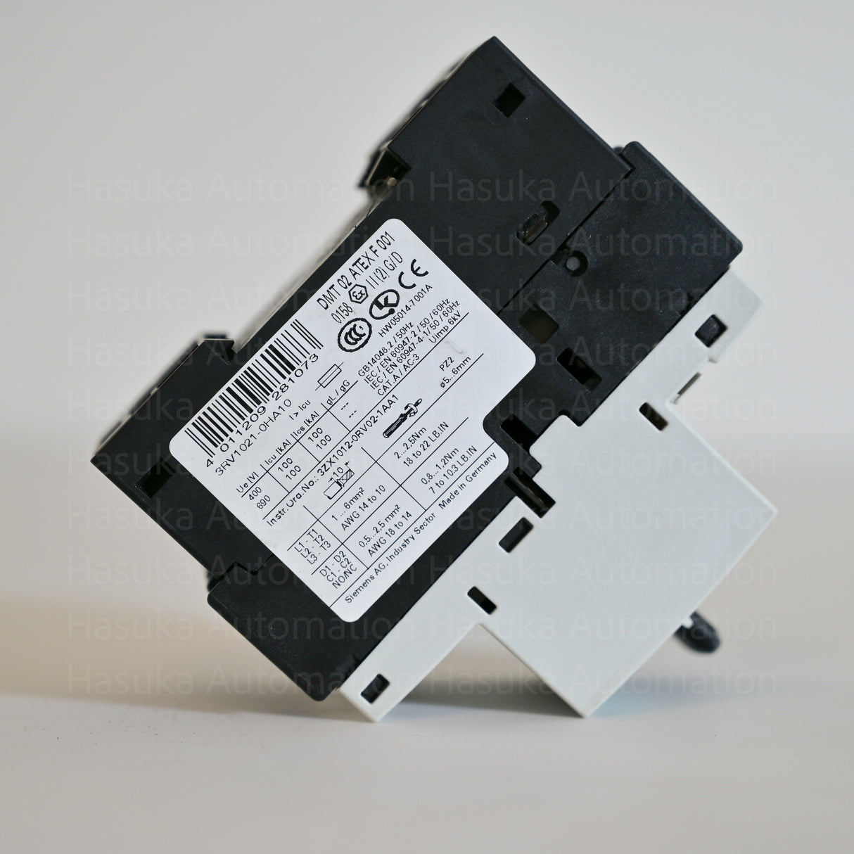 3RV1021-0HA10 Motor Protection Circuit Breaker Siemens