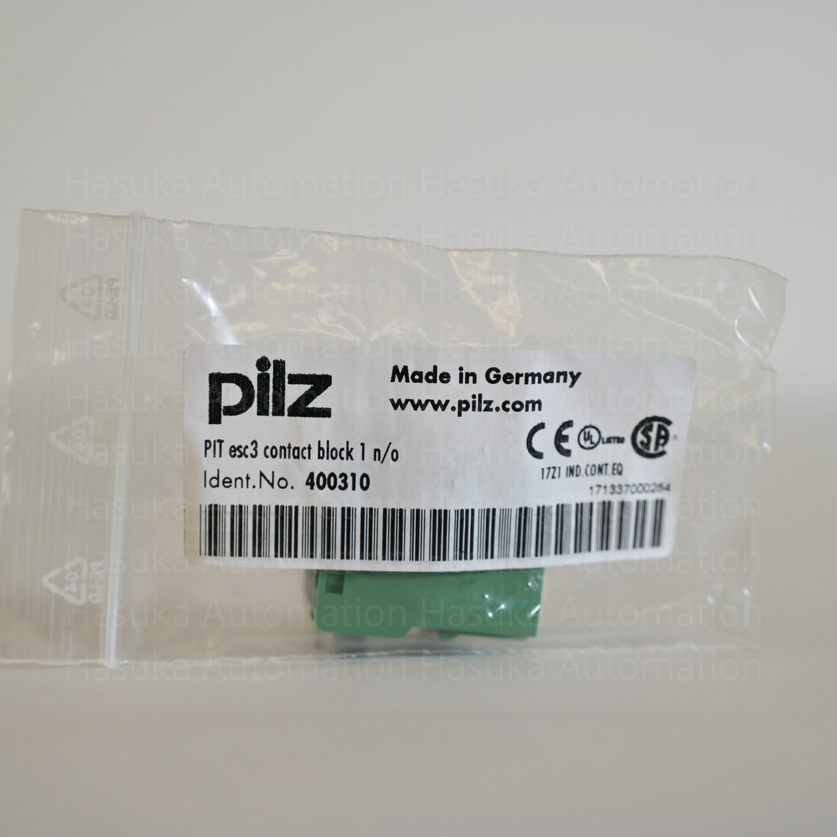 400310 Contact Block 1 N/O Pilz