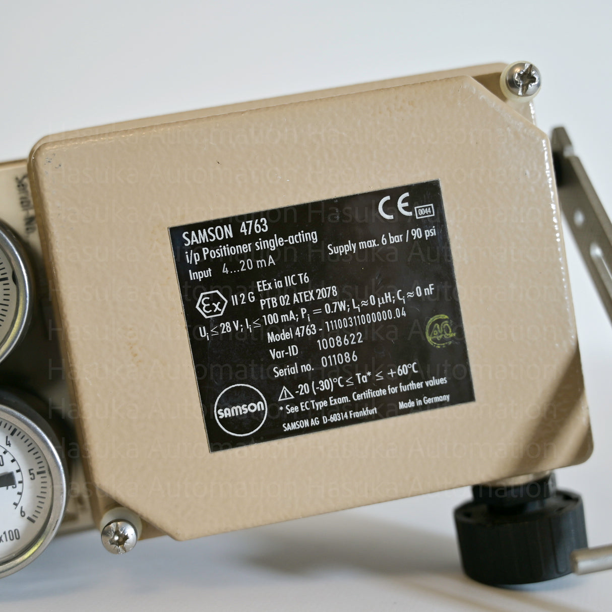 4763 -11100311000000.04 Pneumatic Positioner Samson