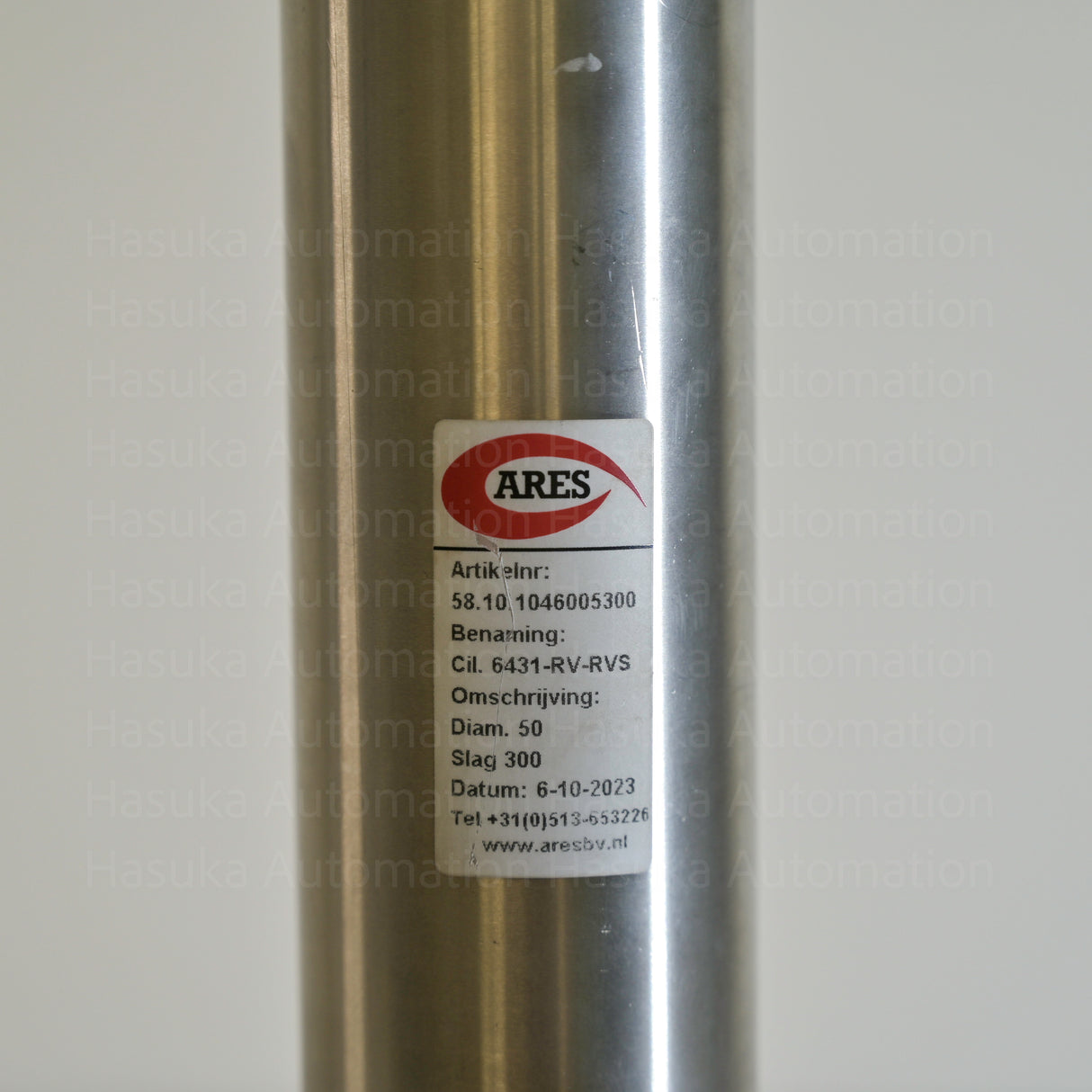 58.10.1046005300 6431-RV-RVS Pneumatic Cylinder ARES