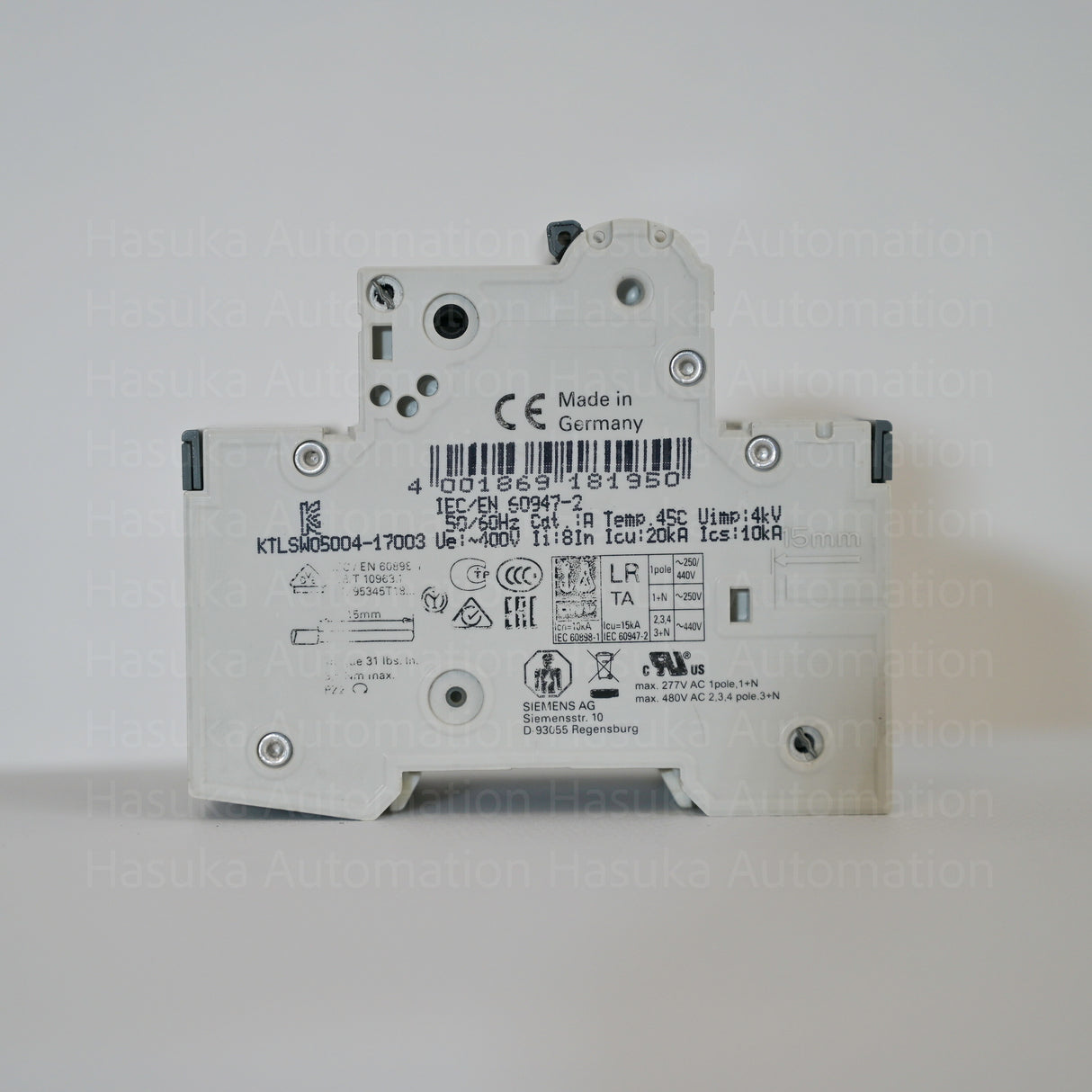 5SY4316-7 C16 Miniature Circuit Breaker Siemens