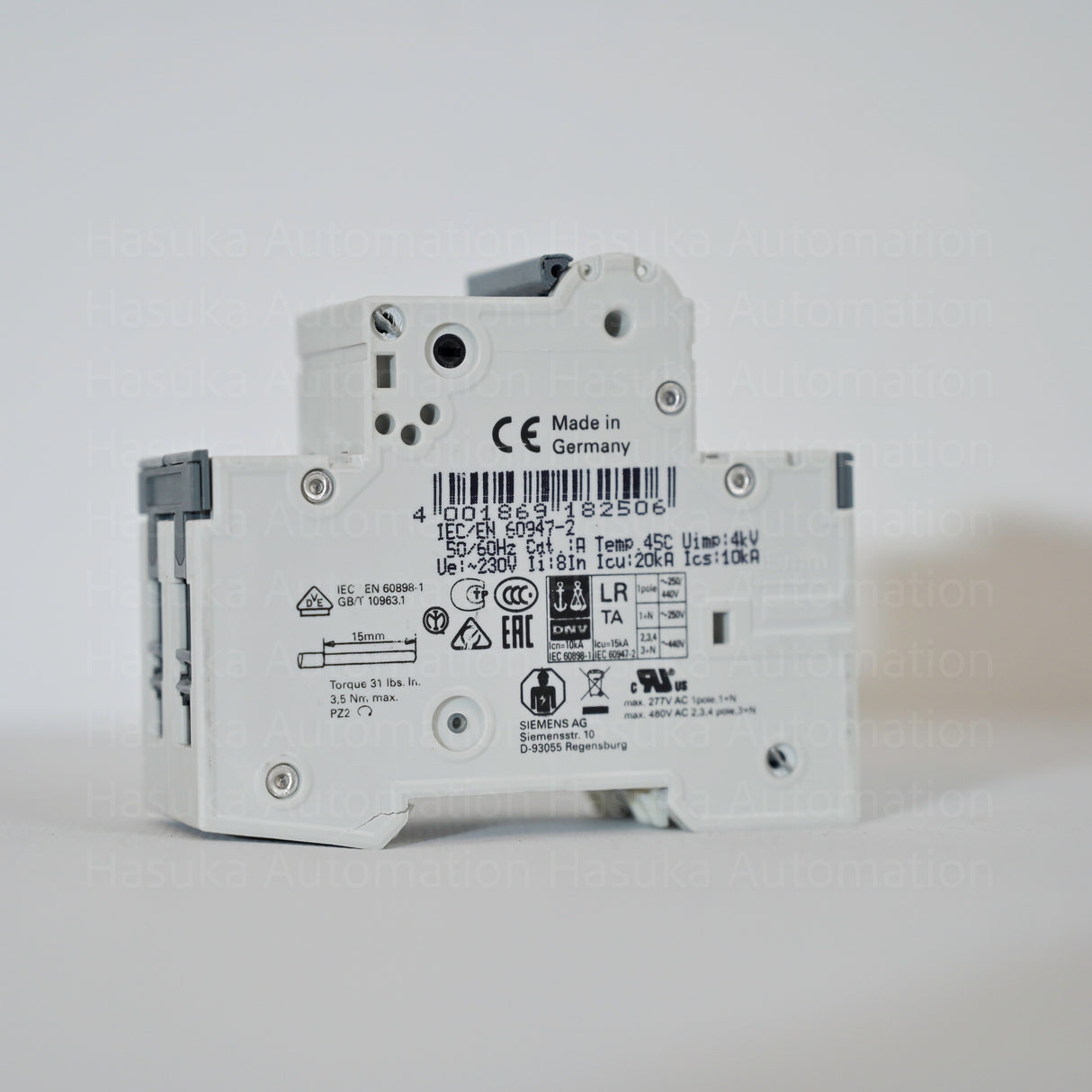 5SY4516-7 C16 Miniature Circuit Breaker Siemens