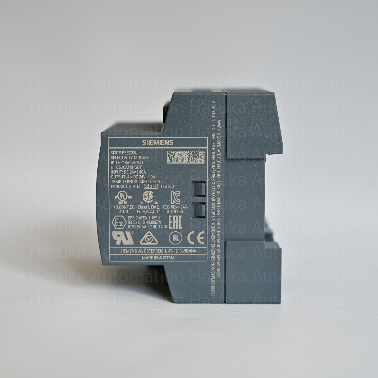 6EP1961-2BA21 Selectivity Module SITOP PSE200U Siemens