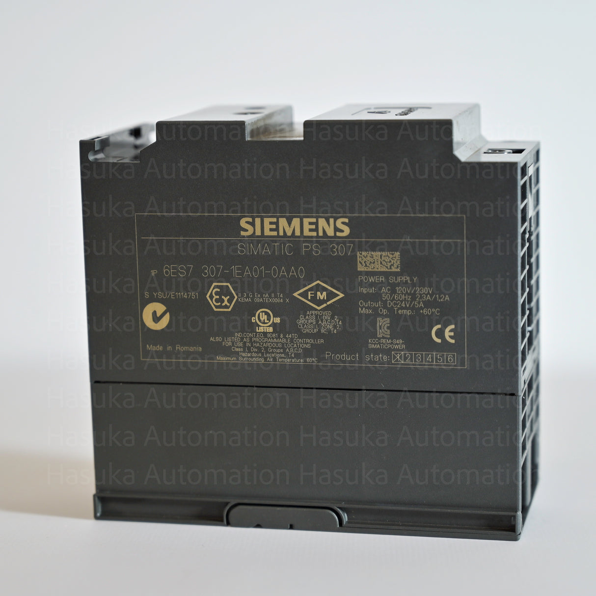 6ES7307-1EA01-0AA0 SIMATIC S7-300 Regulated Power Supply PS307 Siemens