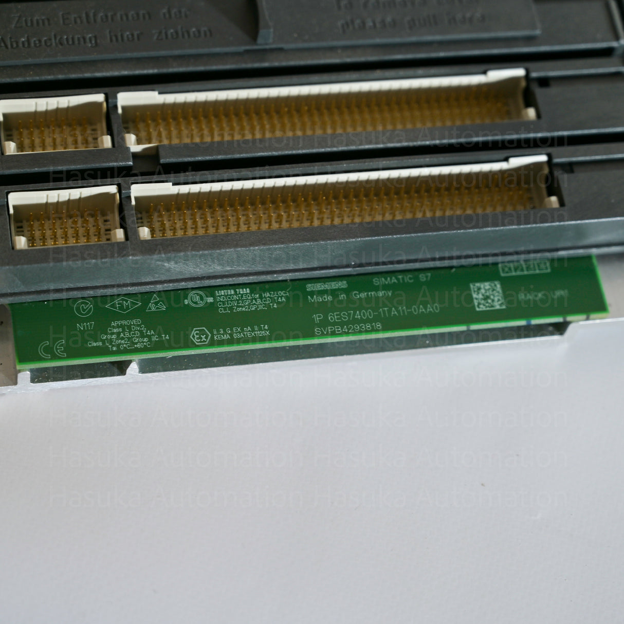 6ES7400-1TA11-0AA0 S7-400, UR1 RACK ALU, 18 SLOTS Siemens