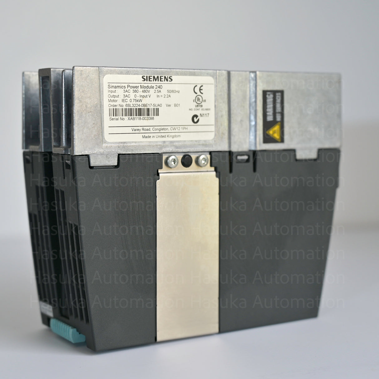 6SL3224-0BE17-5UA0 Siemens SINAMICS Power Module 240