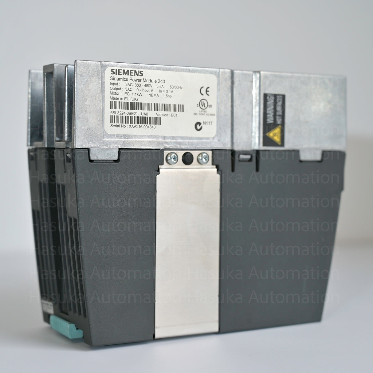 6SL3224-0BE21-1UA0 Siemens SINAMICS Power Module 240