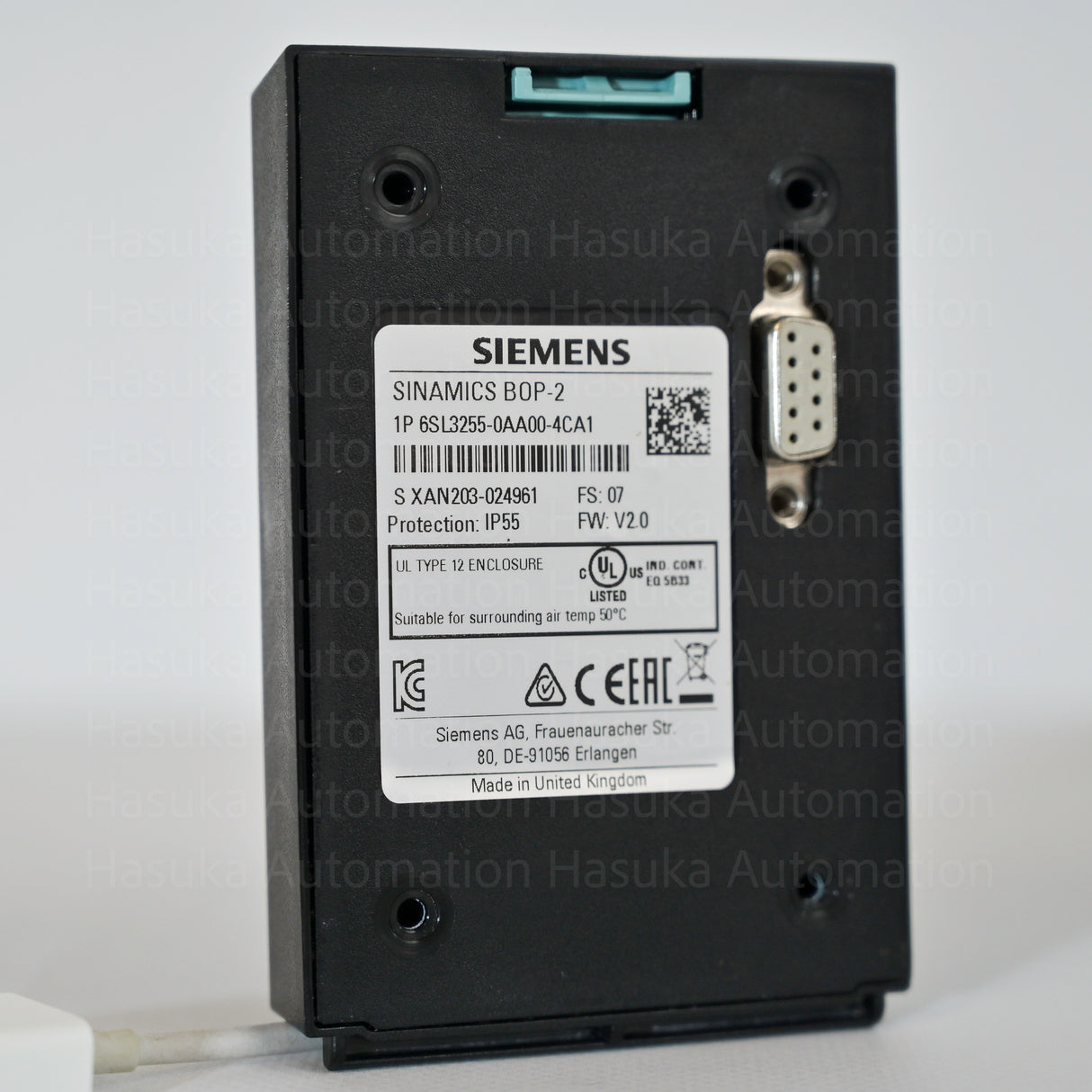 6SL3255-0AA00-4CA1 Basic Operating Panel Siemens