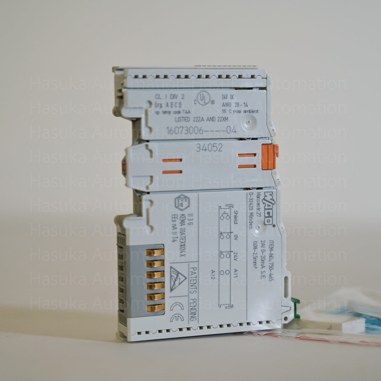750-465
2-channel Analog Input Wago