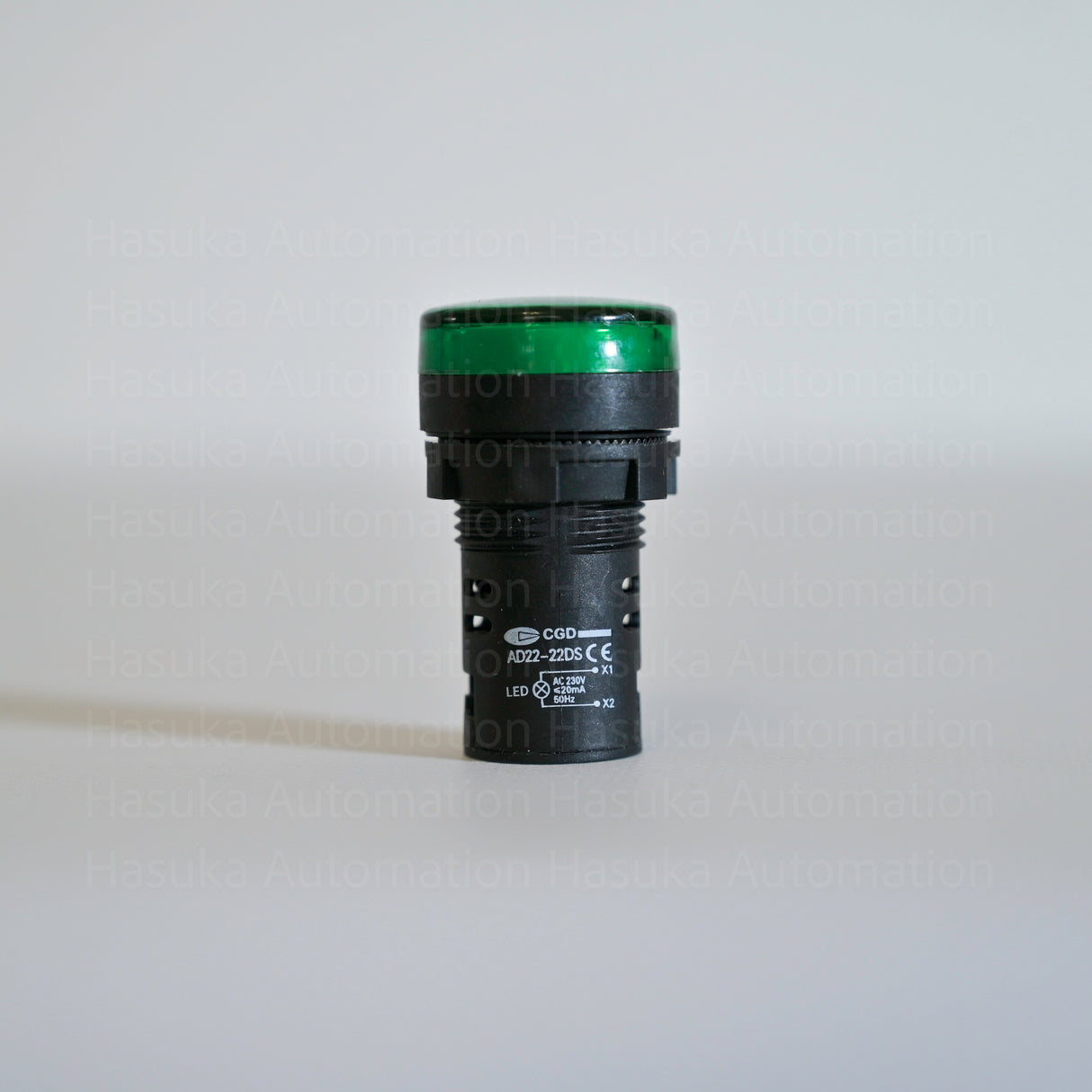 AD22-22DS LED Light Green TMA