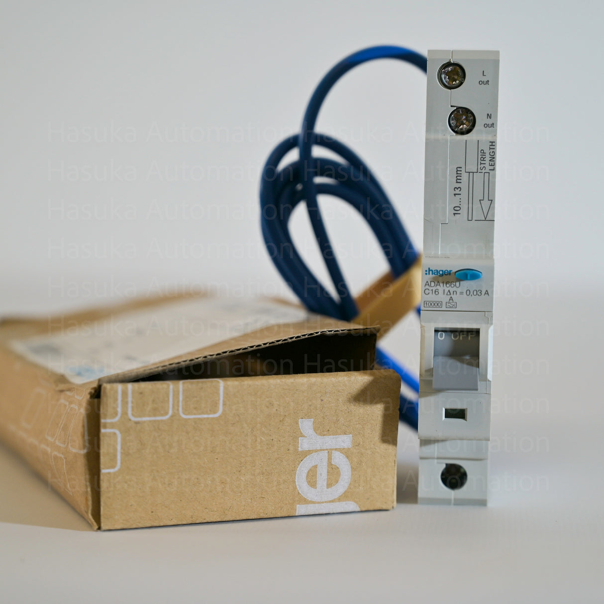 ADA166U C16 RCBO 106852 Hager
