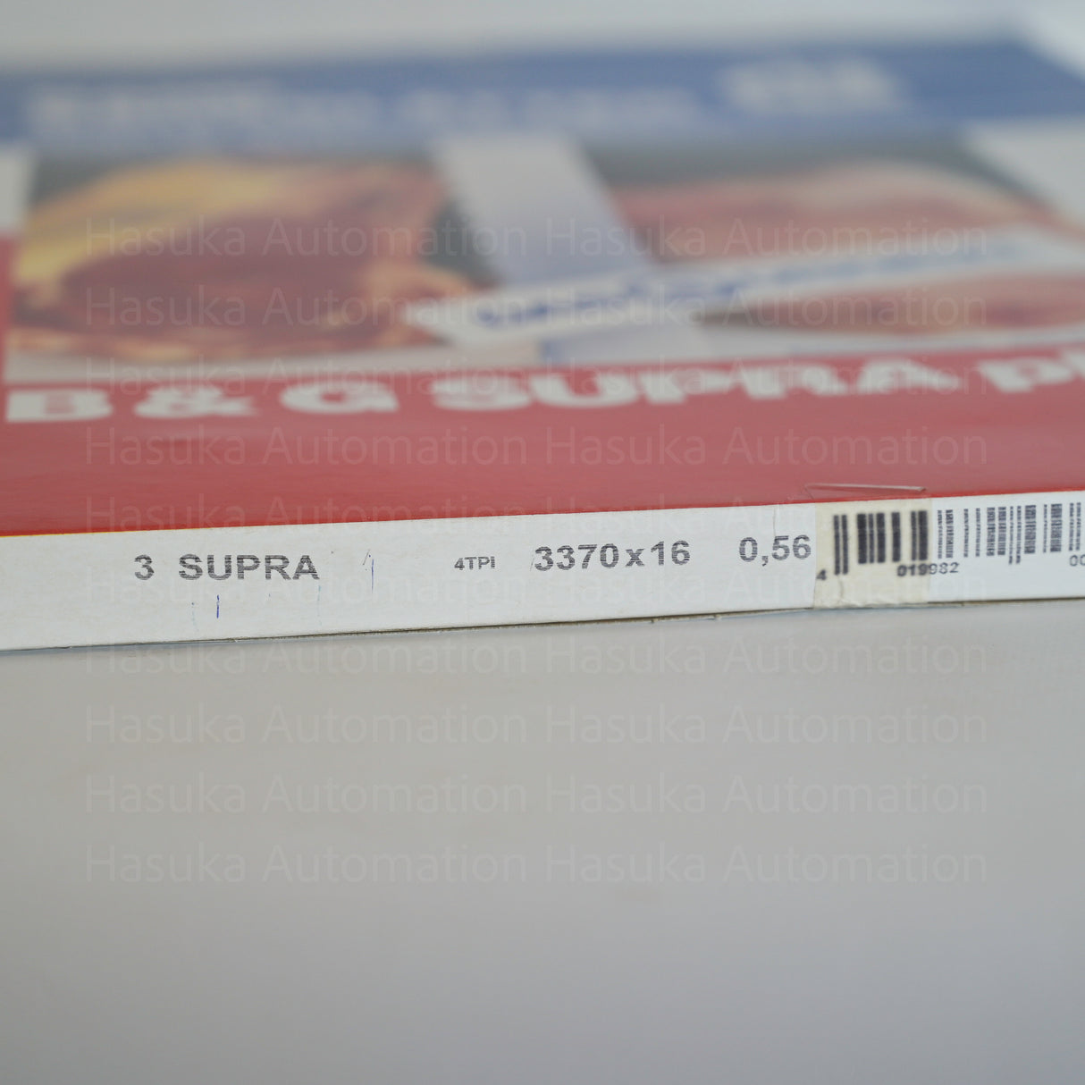 B&G Supra Bandsaw Blades 3370mm x 16mm x 0.56mm 4TPI Pack of 3 Kolbe K430 K440