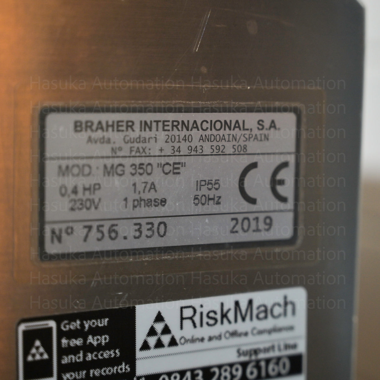 MG 350 CE Meat Slicer Braher