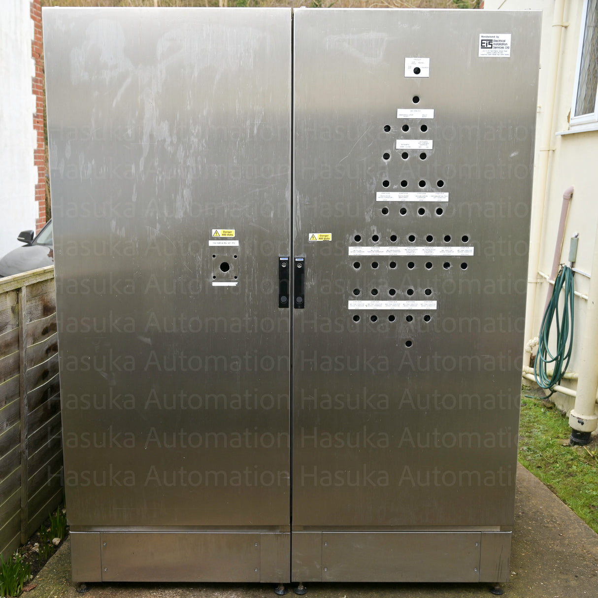 ELDON Floor standing, 1800x1600x500, modular enclosure, 1-door, with mounting plate, stainless 304, IP55, Type 12,13