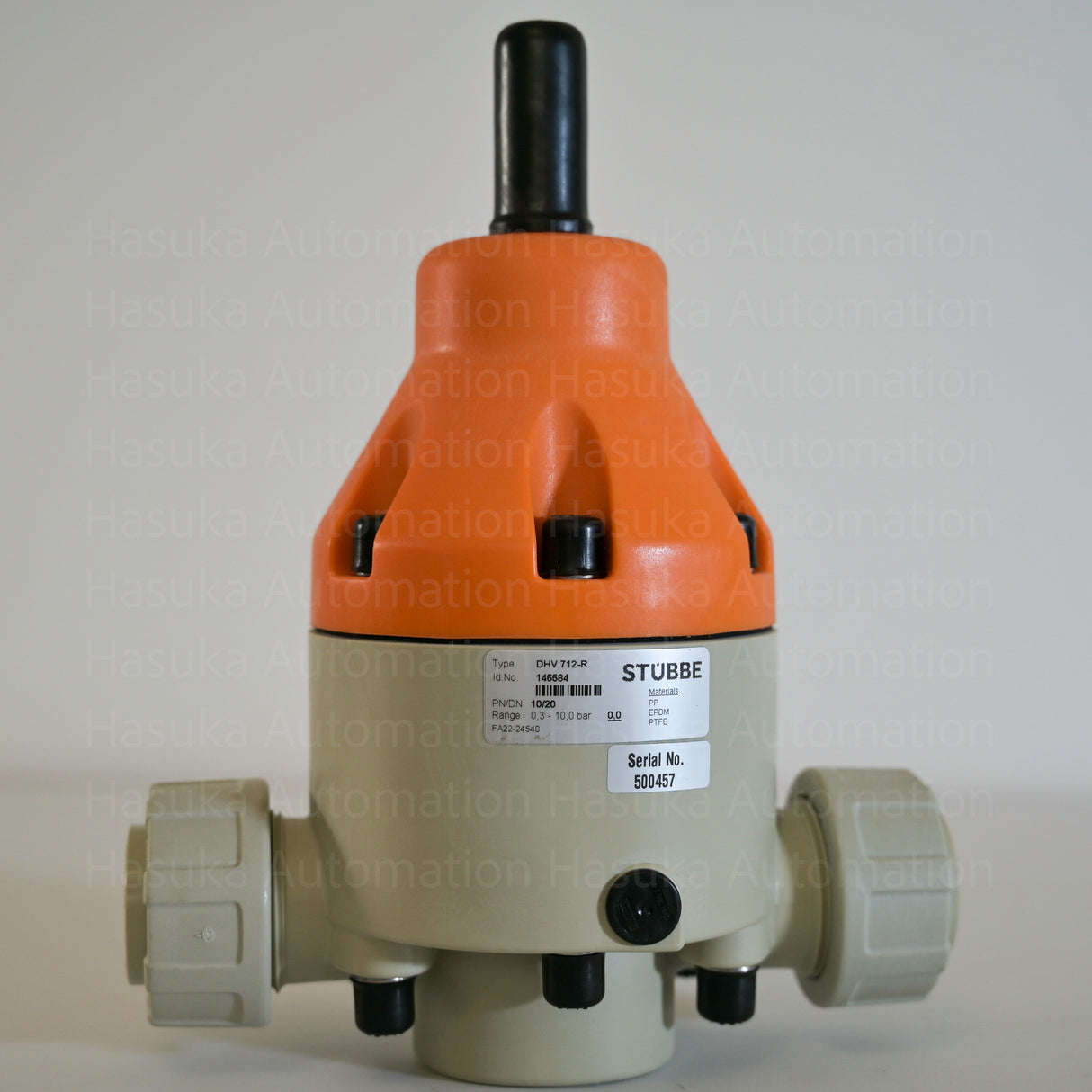 DHV 712-R 146584 Pressure Retention Valve Stübbe