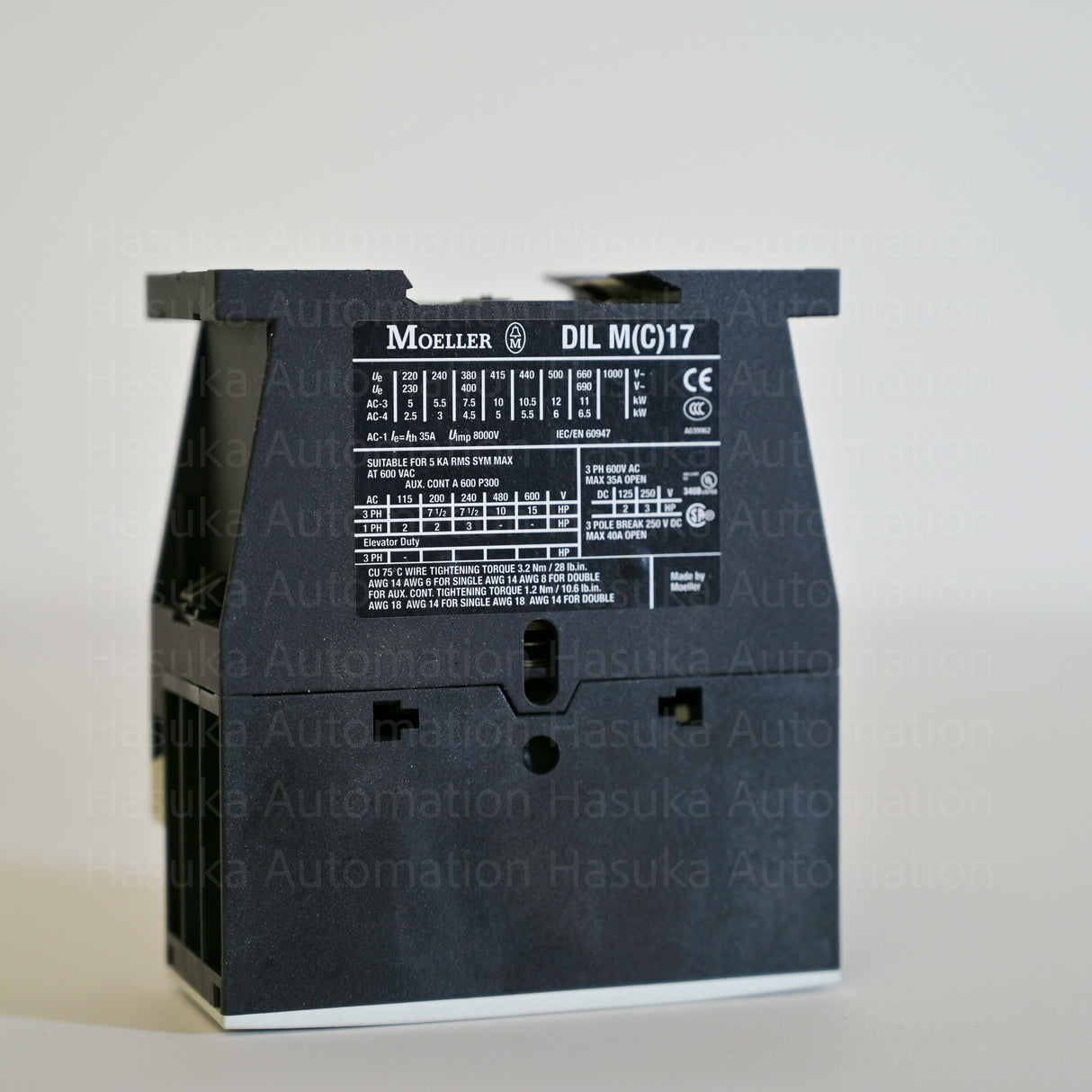 DILM17-10(230V50HZ,240V60HZ) Contactor MOELLER