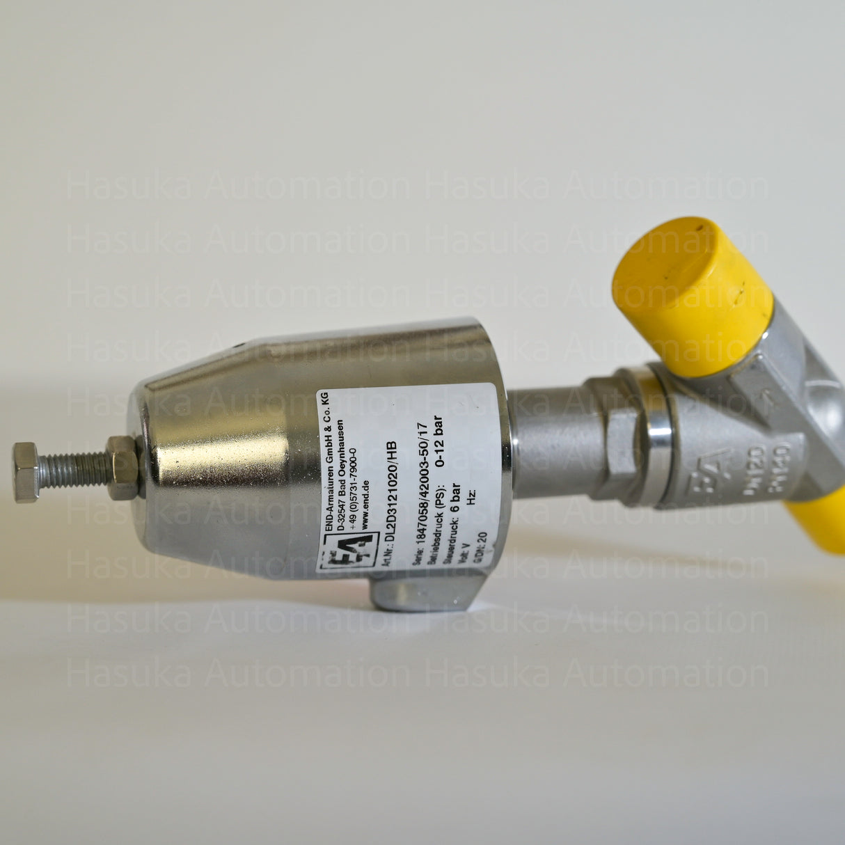 DL2D3121020/HB Pressure-Actuated Valve END Armaturen