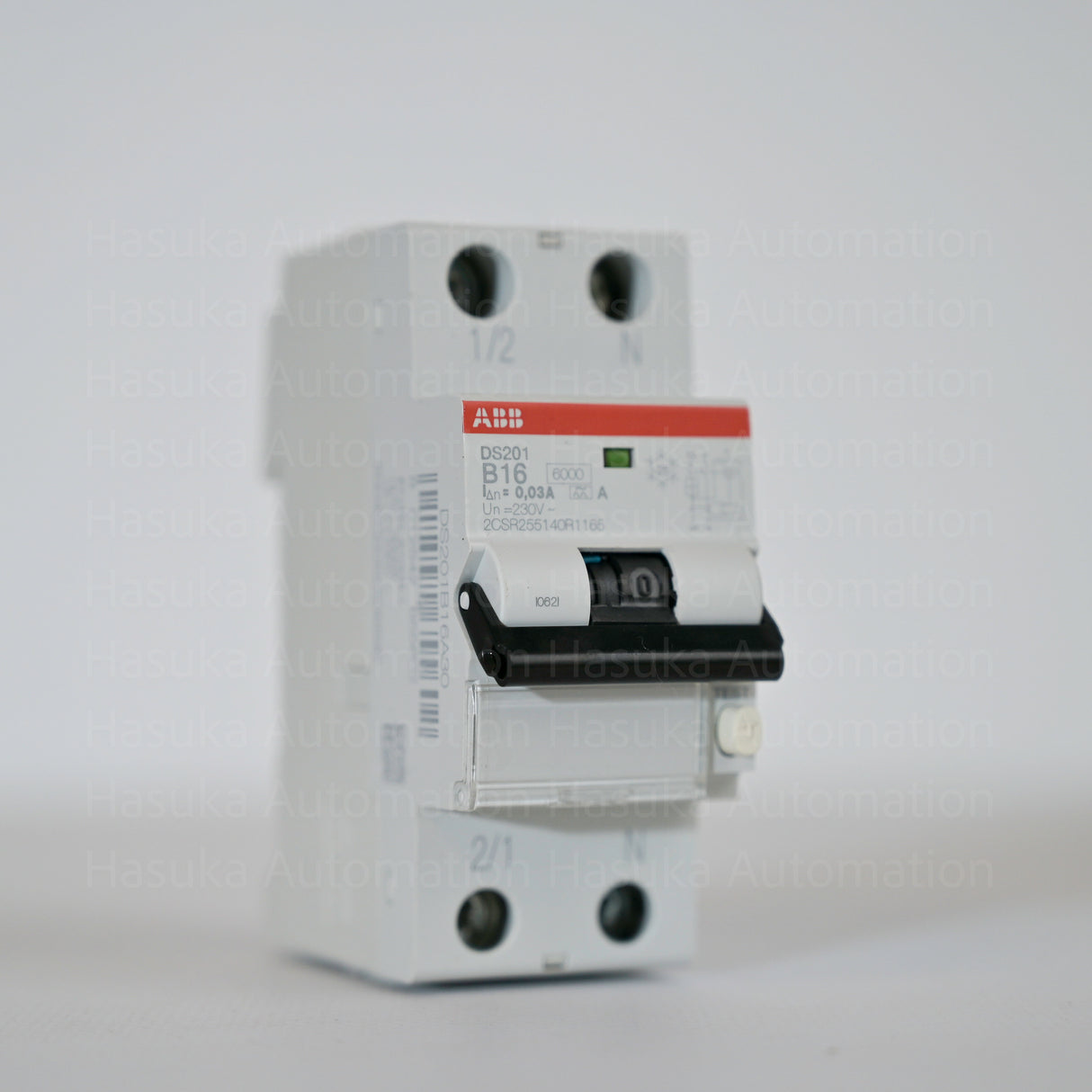 circuit breaker has 2 poles and a 16A maximum current