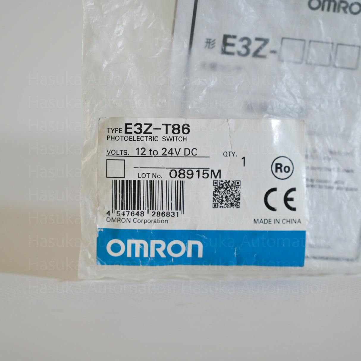 E3Z-T86 Photoelectric Sensor Omron