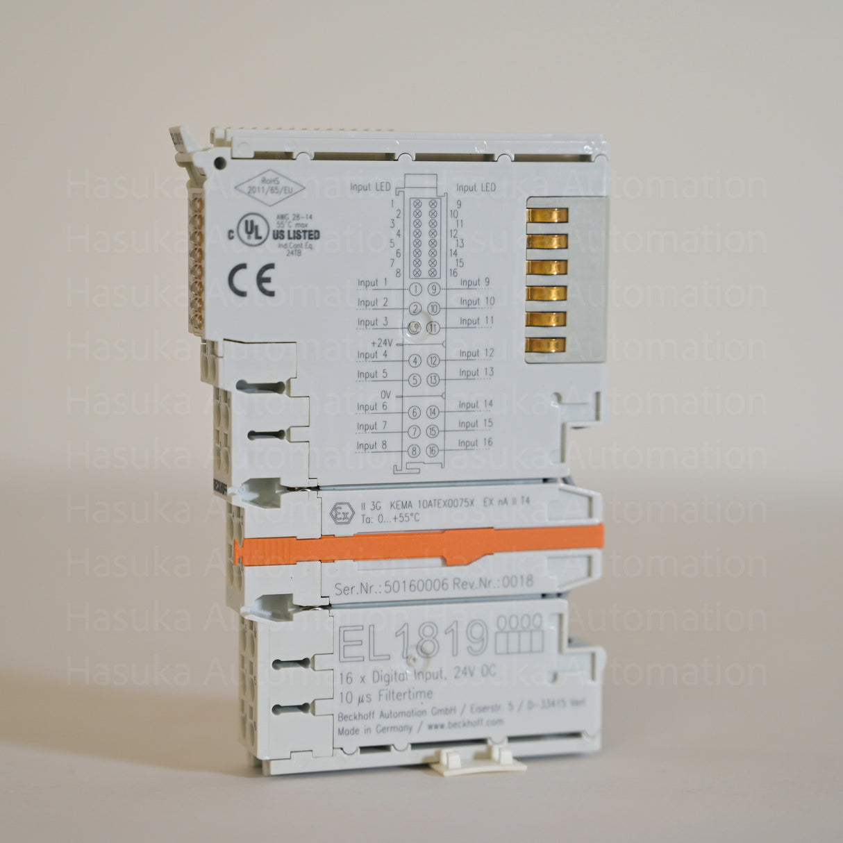 EL1819 EtherCAT Digital Input Beckhoff