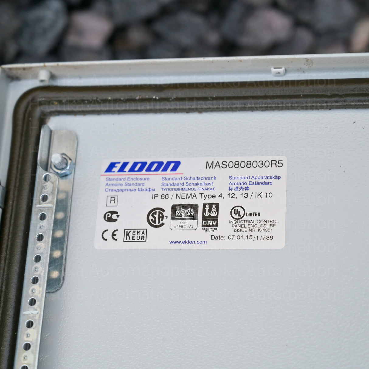 MAS0808030R5 Single Door Enclosure nVent Hoffman