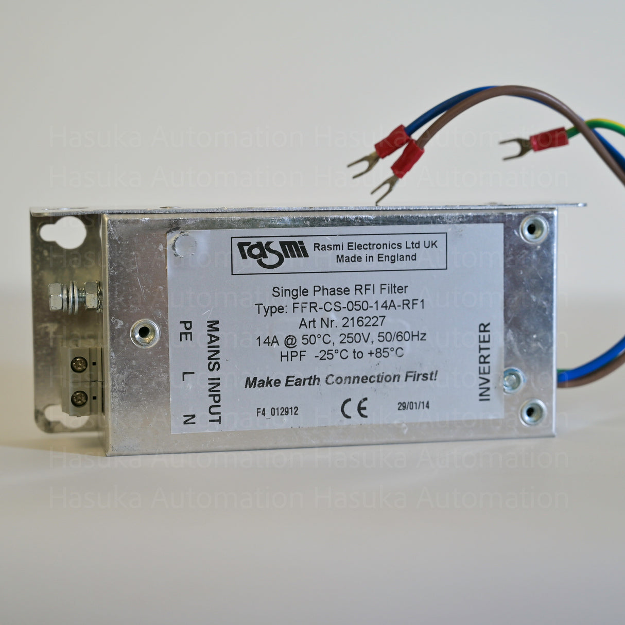 FFR-CS-050-14A-RF1 RFI Filter Rasmi