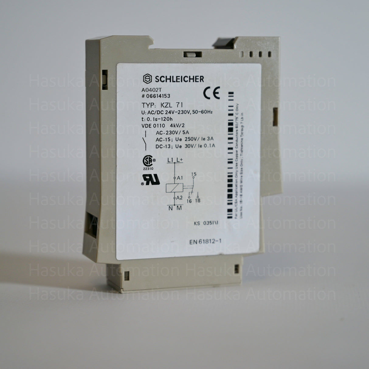 KZL 71 Time Relay Schleicher