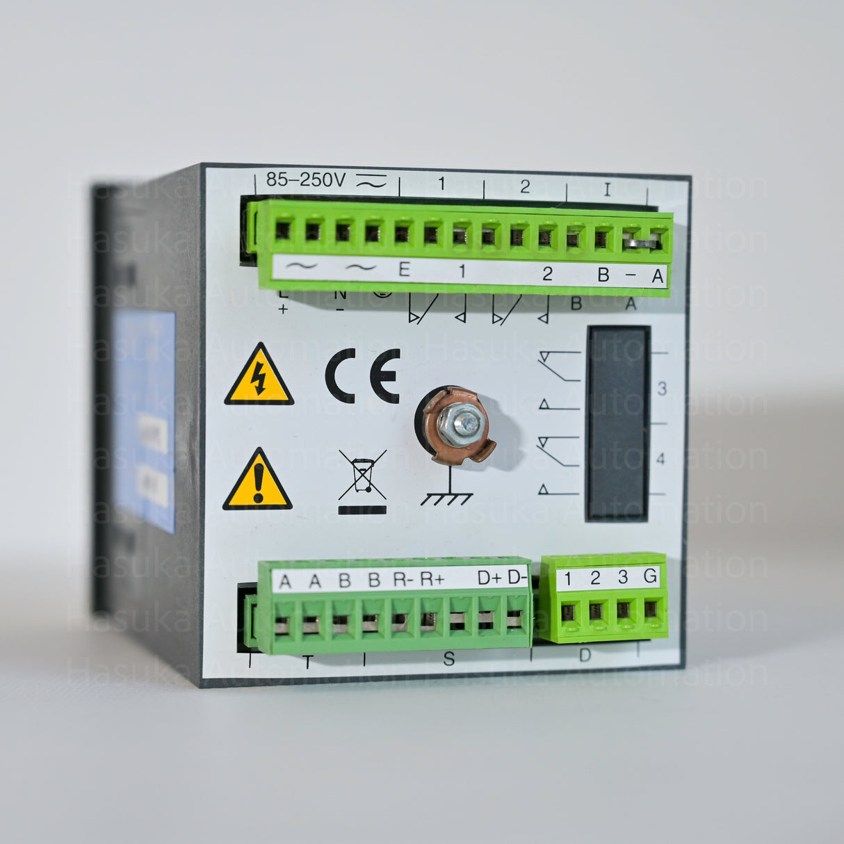 Conductivity Monitor accurately measures conductivity with 5 AMP and 250 VAC capabilities,