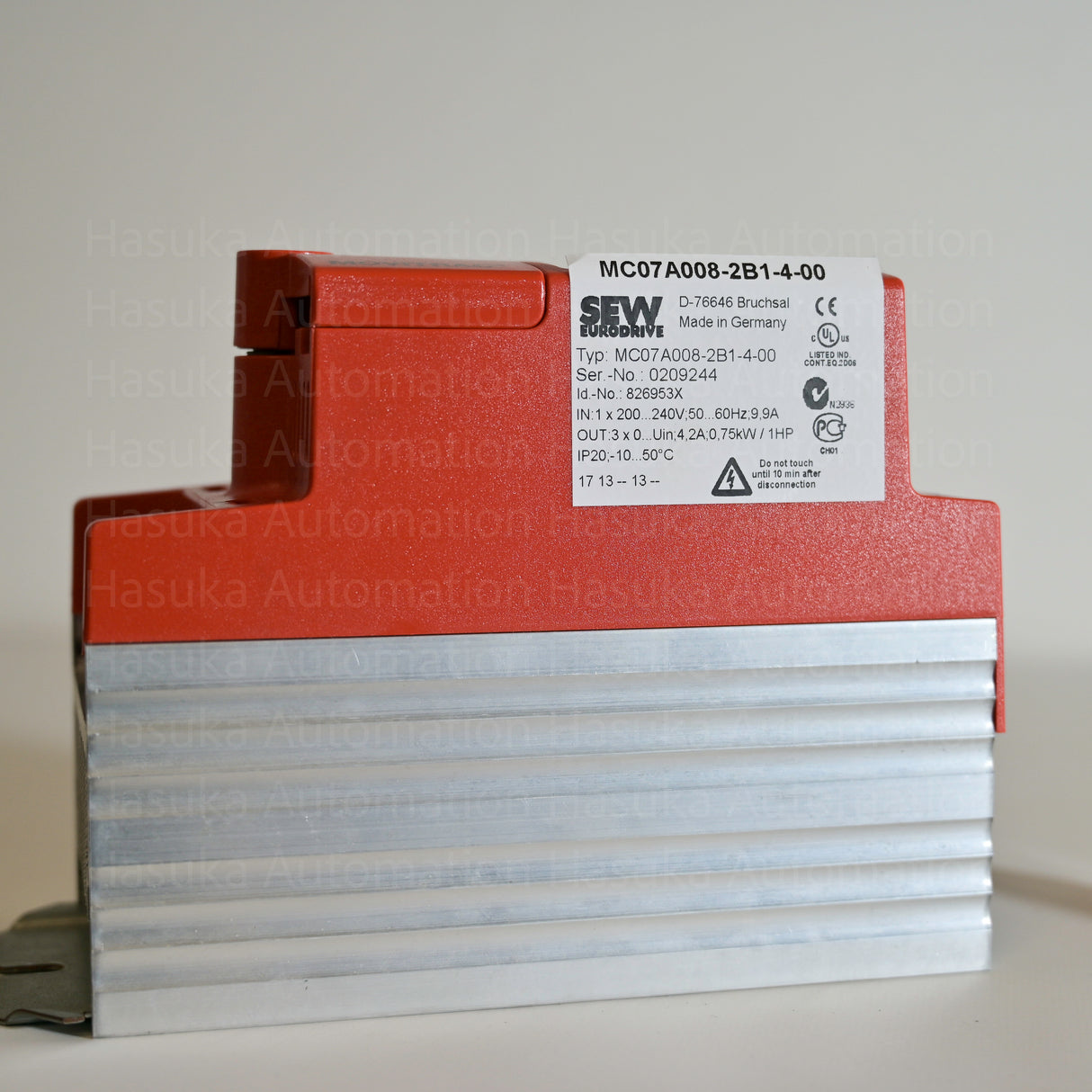 MC07A008-2B1-4-00 Inverter Drive SEW EURODRIVE