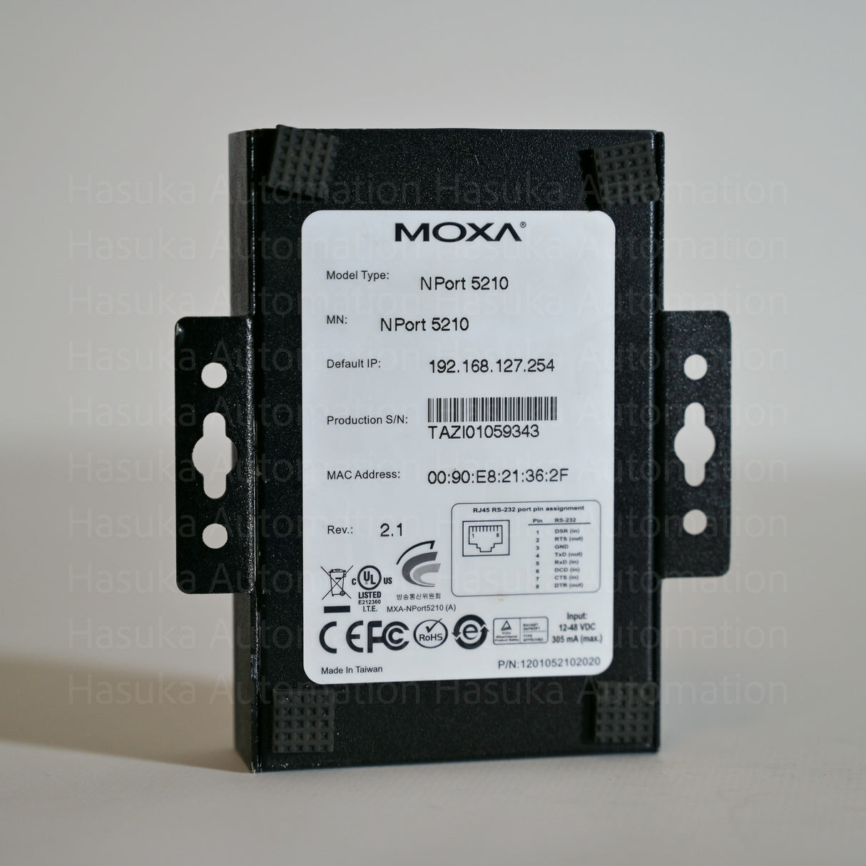 NPort 5210 Serial Device Server Moxa
