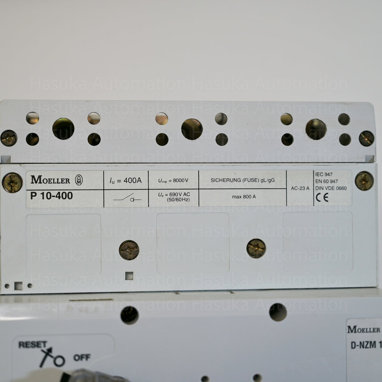 P10-400 D-NZM10 Disconnect Switch Moeller