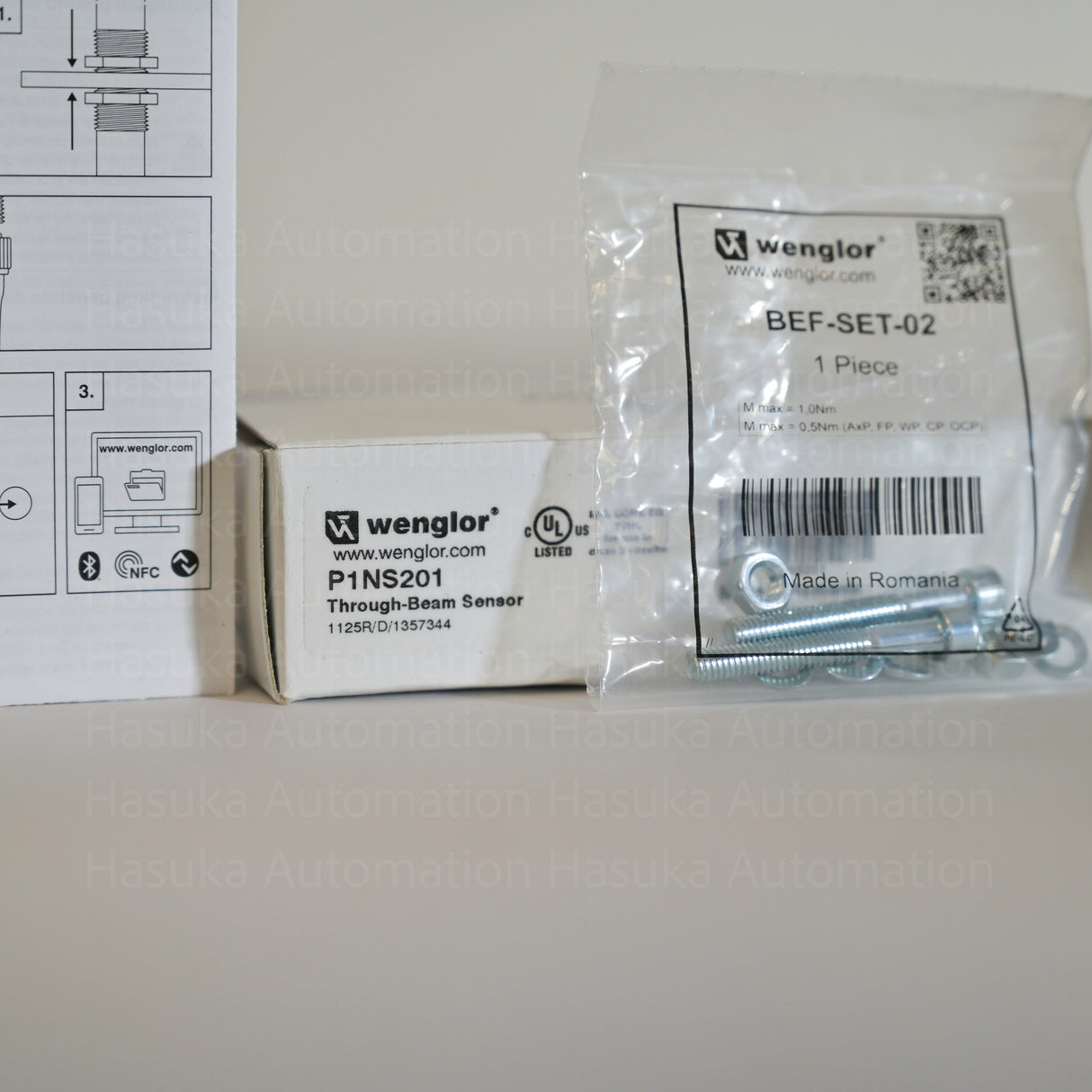P1NS201 Through-Beam Sensor Wenglor